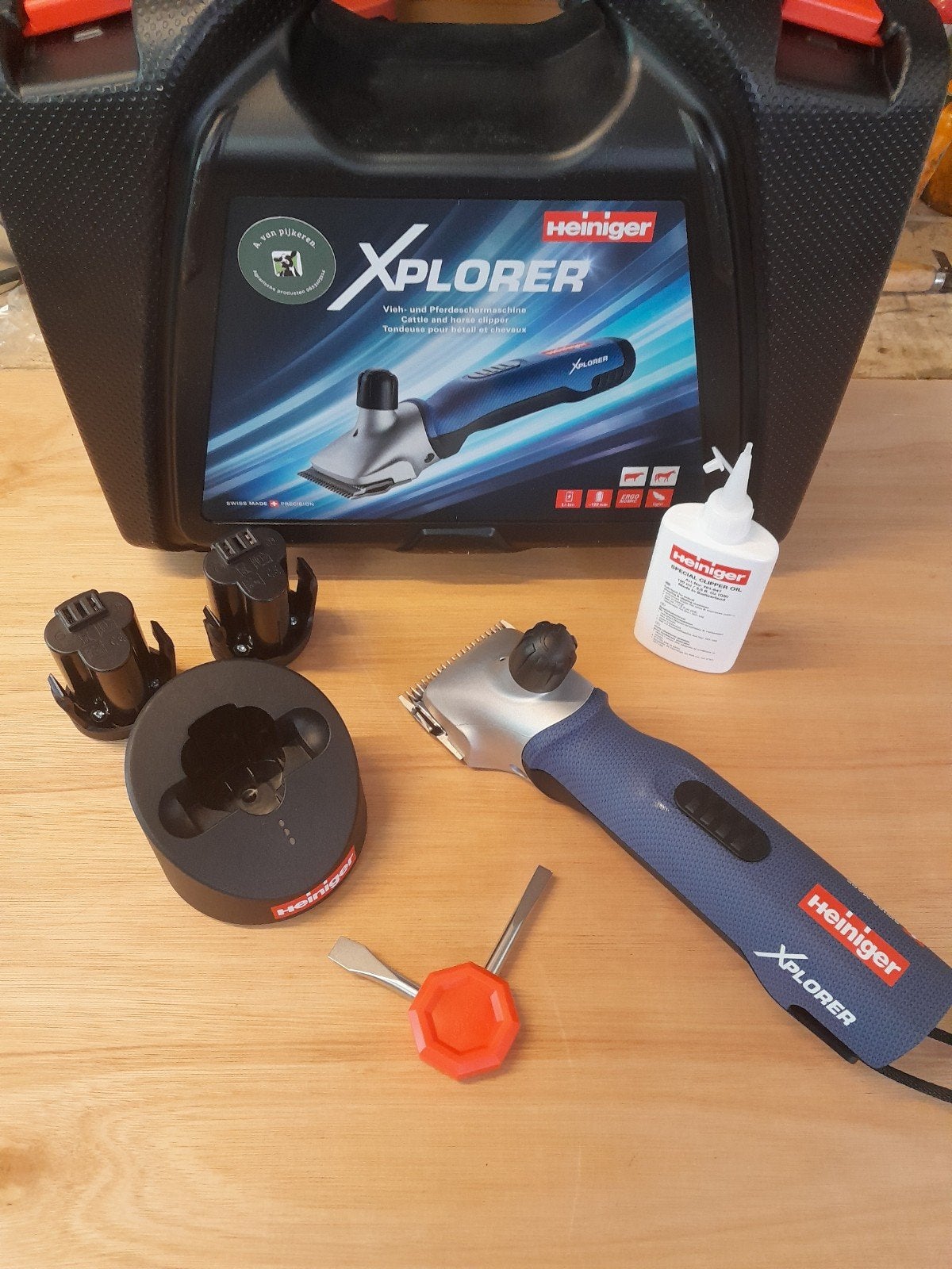 Scheermachine heiniger XPlorer, Ophalen, Nieuw