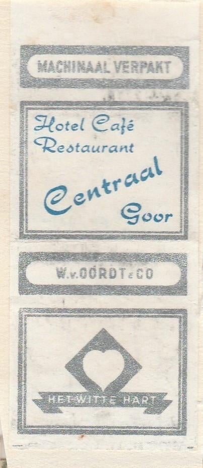 Centraal Goor, Verzamelen, Suikerzakjes, Ophalen of Verzenden