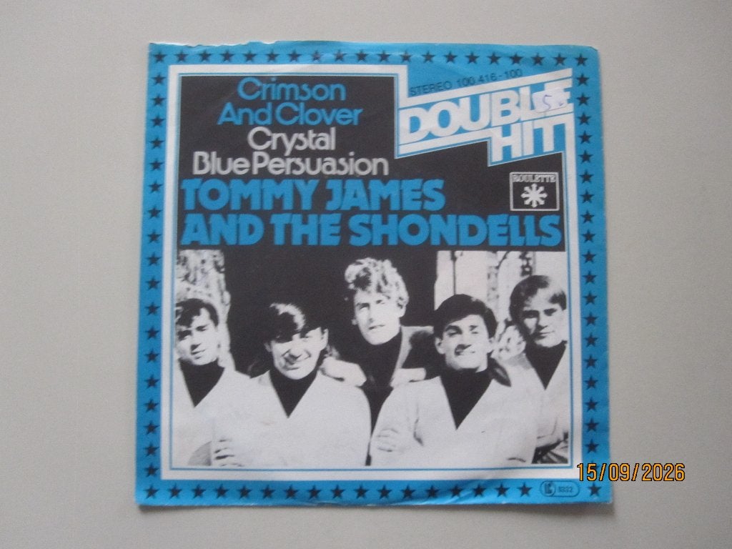 TOMMY JAMES and the  SHONDELLS - crimson - 7", Gebruikt, 7 inch, Ophalen of Verzenden, Rock en Metal