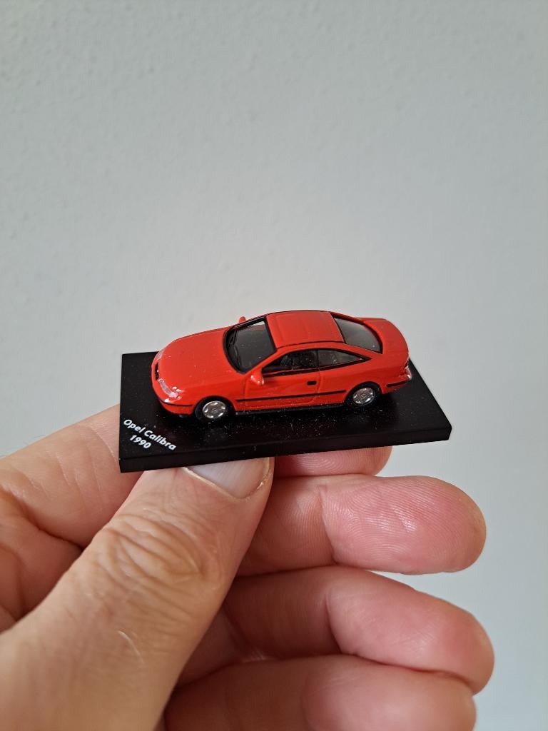 Opel Calibra 1990 1:87 Atlas, metaal, Ophalen of Verzenden, Nieuw, Auto, Overige merken