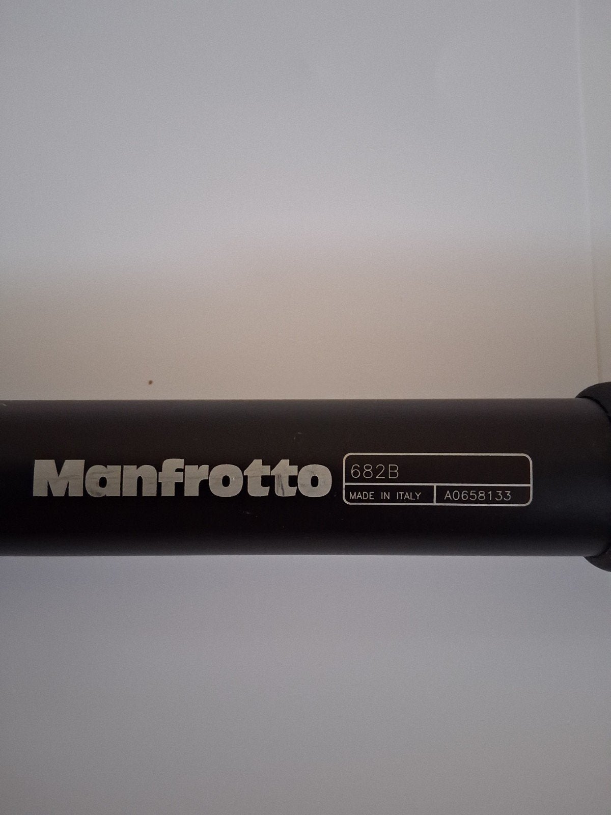 Manfrotto 682B Eenpootstatief - Zo goed als nieuw, Eenpoot, Ophalen of Verzenden, Zo goed als nieuw, 175 cm of meer
