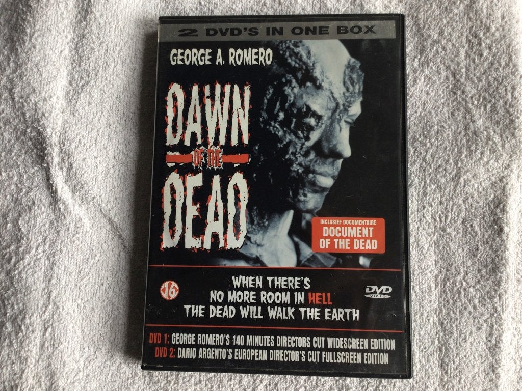 Dubbel-DVD Dawn Of The Dead (regie George A. Romero), Cd's en Dvd's, Dvd's | Horror, Vampiers of Zombies, Vanaf 16 jaar, Nederlands