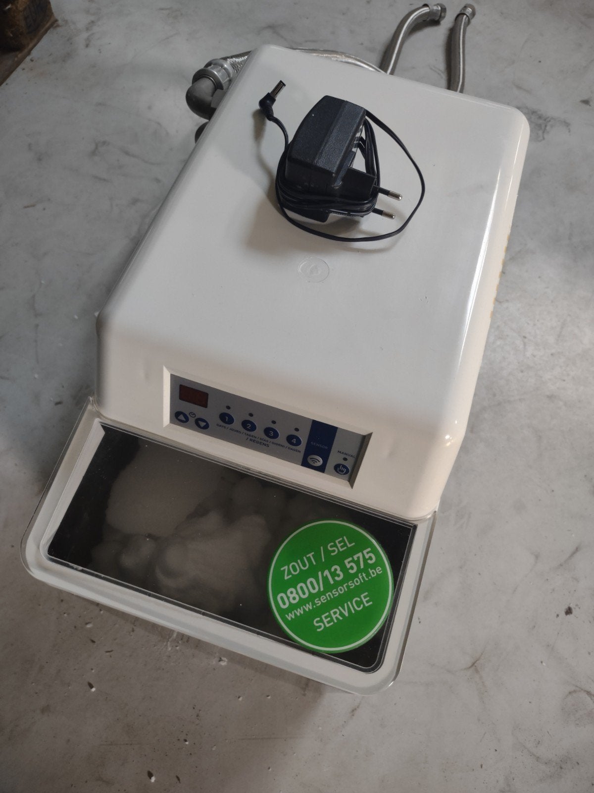 Compacte ES Waterontharder (4L hars) - Volumetrisch, Ophalen, Gebruikt, Waterontharder met zout