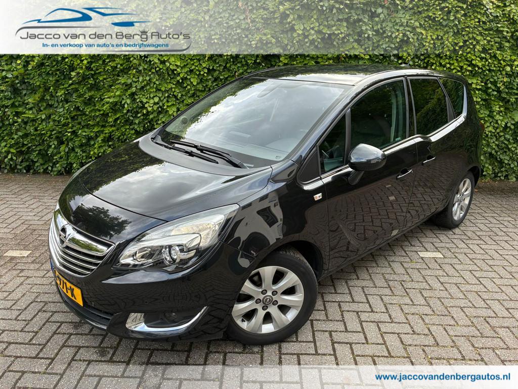 Opel Meriva 1.4 Turbo Blitz I Leer I Navigatie, Auto's, Opel, Bedrijf, Te koop, Meriva, ABS, Airbags, Airconditioning, Automatische klimaatregeling