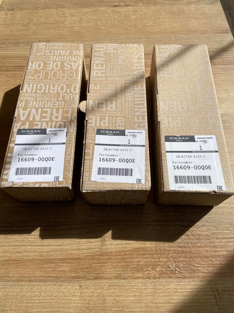 3x Nissan Renault Vauxhall injectoren, Auto-onderdelen, Ophalen of Verzenden, Nieuw, Nissan