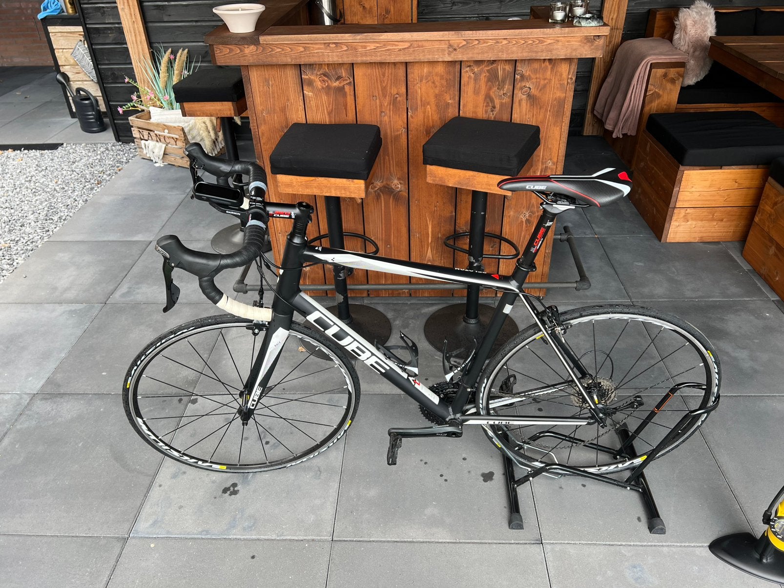 Cube Peloton racefiets + Garmin Edge Explore + Accessoires, Ophalen, Zo goed als nieuw, Overige merken