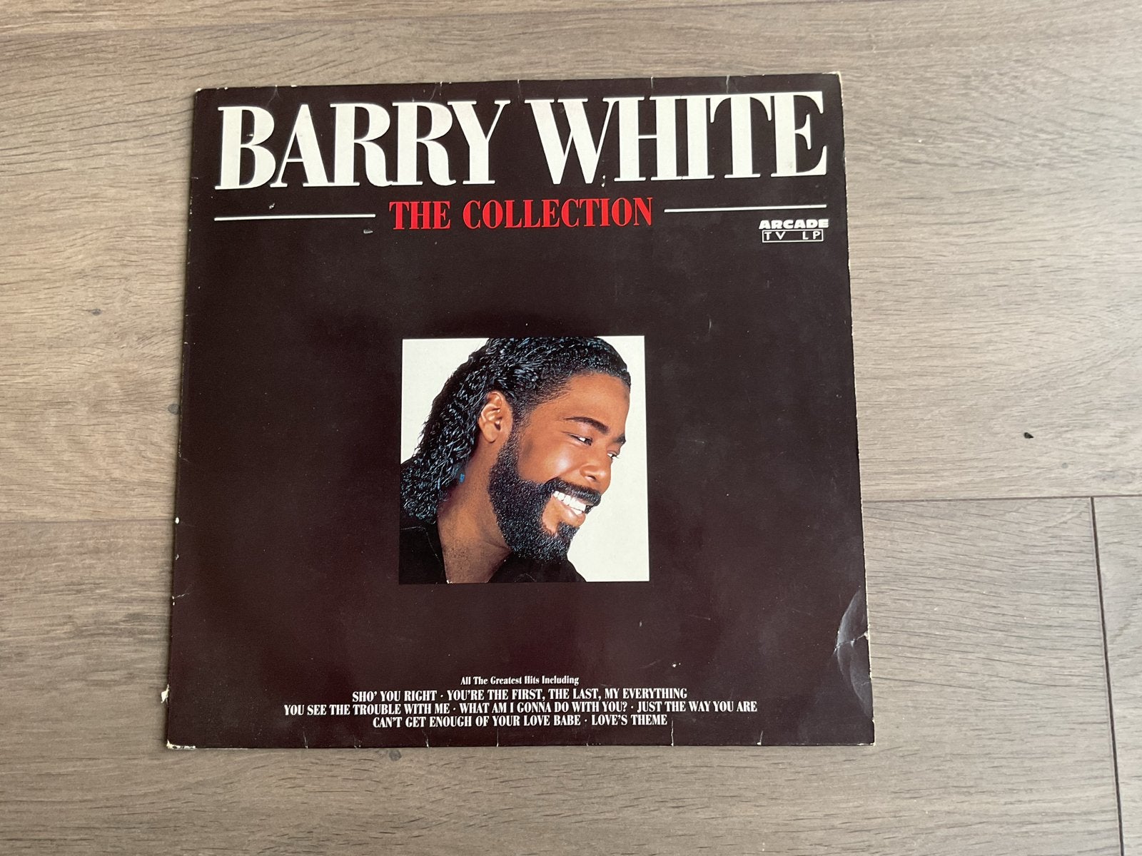 Barry White - The Collection LP (Arcade, 1988), Cd's en Dvd's, Vinyl | Pop, LP, Gebruikt, Pop, Ophalen of Verzenden