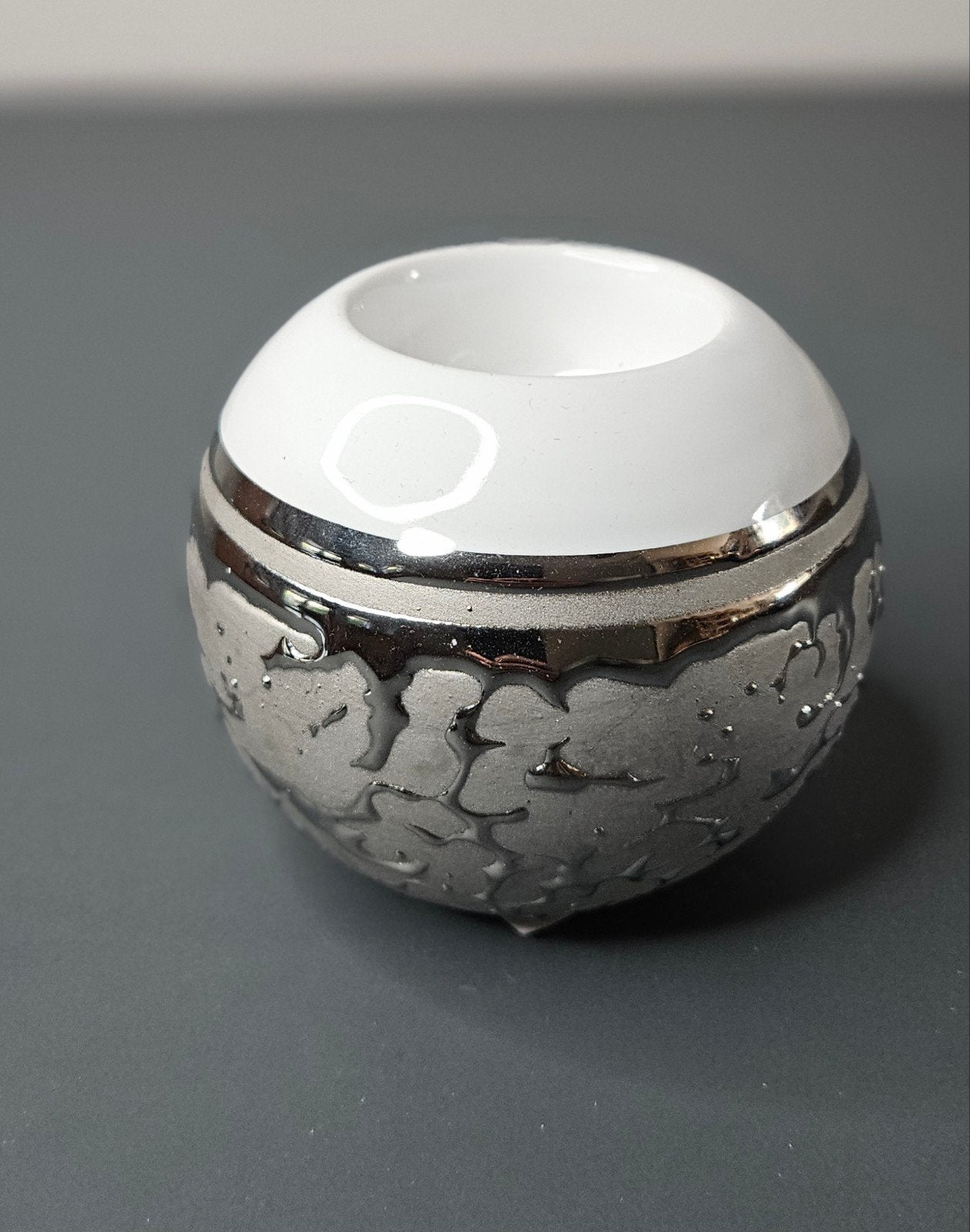 Theelichthouder "Anna"  H.8cm. 2stuks., Gilde Handwerk, Export@Gildehandwerk.com, Waxinelichthouder, Nieuw