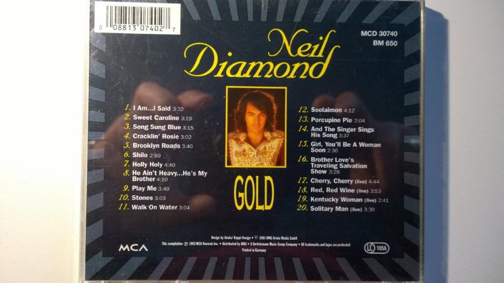 Neil Diamond - Gold, Ophalen of Verzenden, 1970 - 1979, Zo goed als nieuw