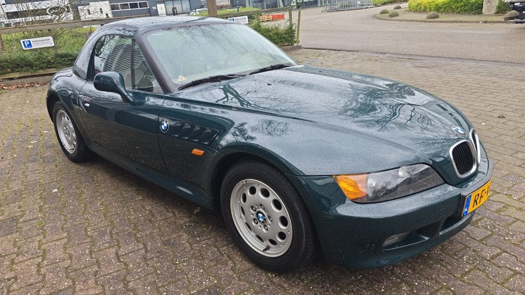 BMW Z3 Roadster 1.9 HARDTOP LEDER (bj 1997), Auto's, Cabriolet, Origineel Nederlands, Bedrijf, Handgeschakeld