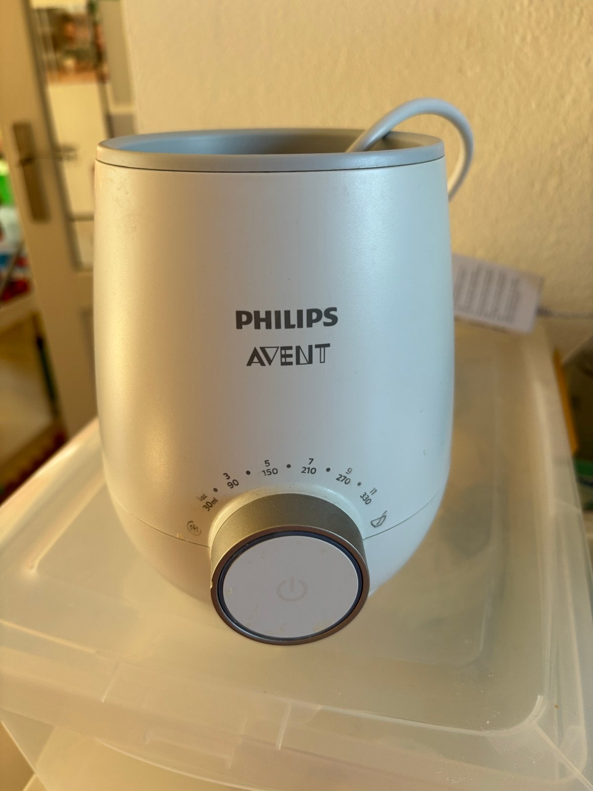 Philips Avent Flessenwarmer - Snel en Eenvoudig, Ophalen, Zo goed als nieuw, Flessen- of potjesverwarmer, Philips Avent