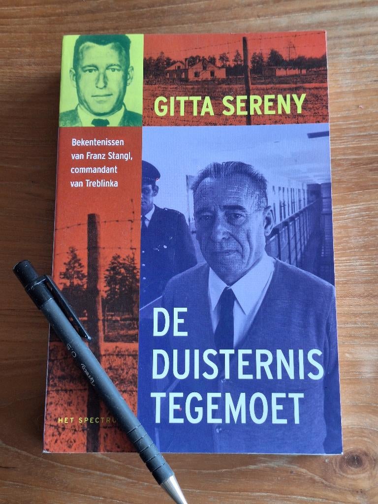 De duisternis tegemoet: Bekentenissen van Franz Stangl, Ophalen of Verzenden, Tweede Wereldoorlog, Zo goed als nieuw, Overige onderwerpen