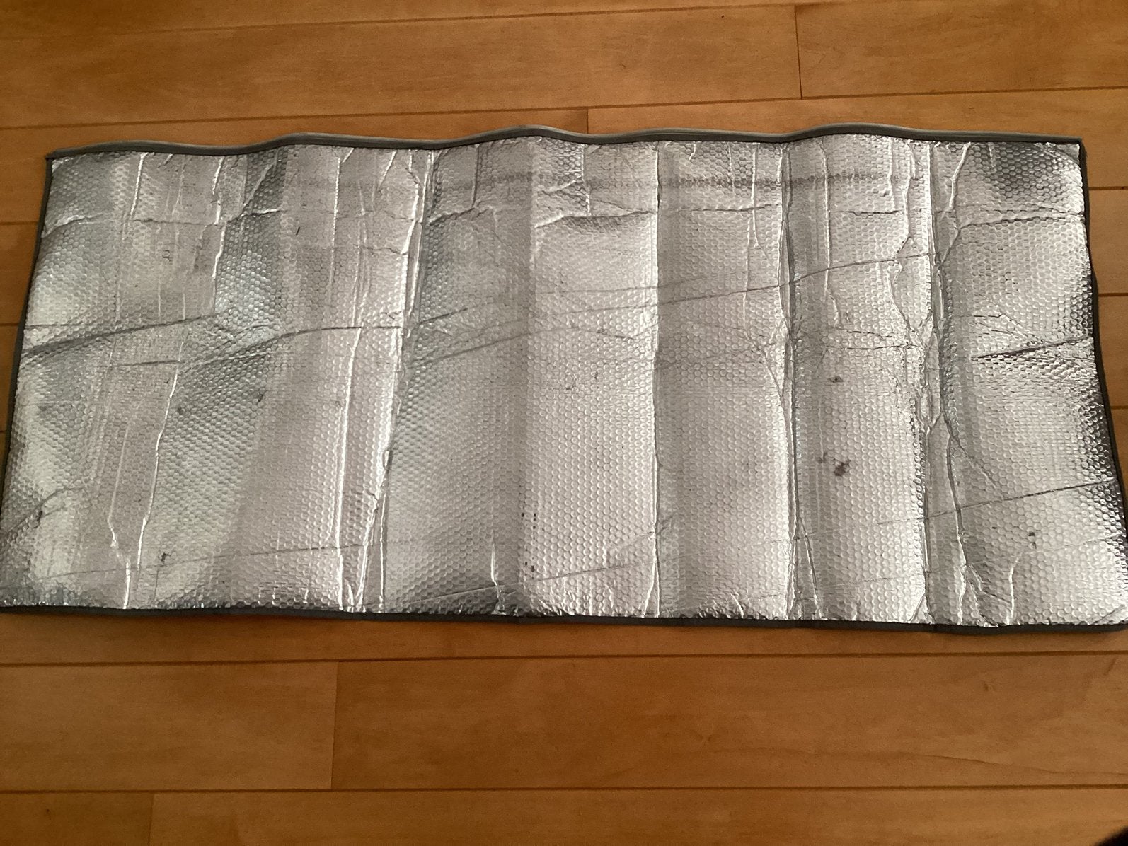 Thermo Isolatiemat 180x80 met koord voor rail caravan, Caravans en Kamperen, Camper-accessoires, Ophalen, Gebruikt