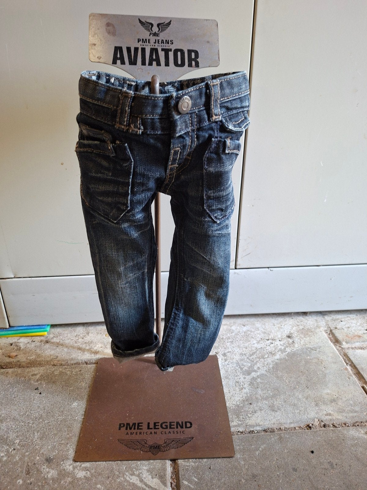Origineel PME legend winkeldisplay, Ophalen of Verzenden, Gebruikt, Reclamebord