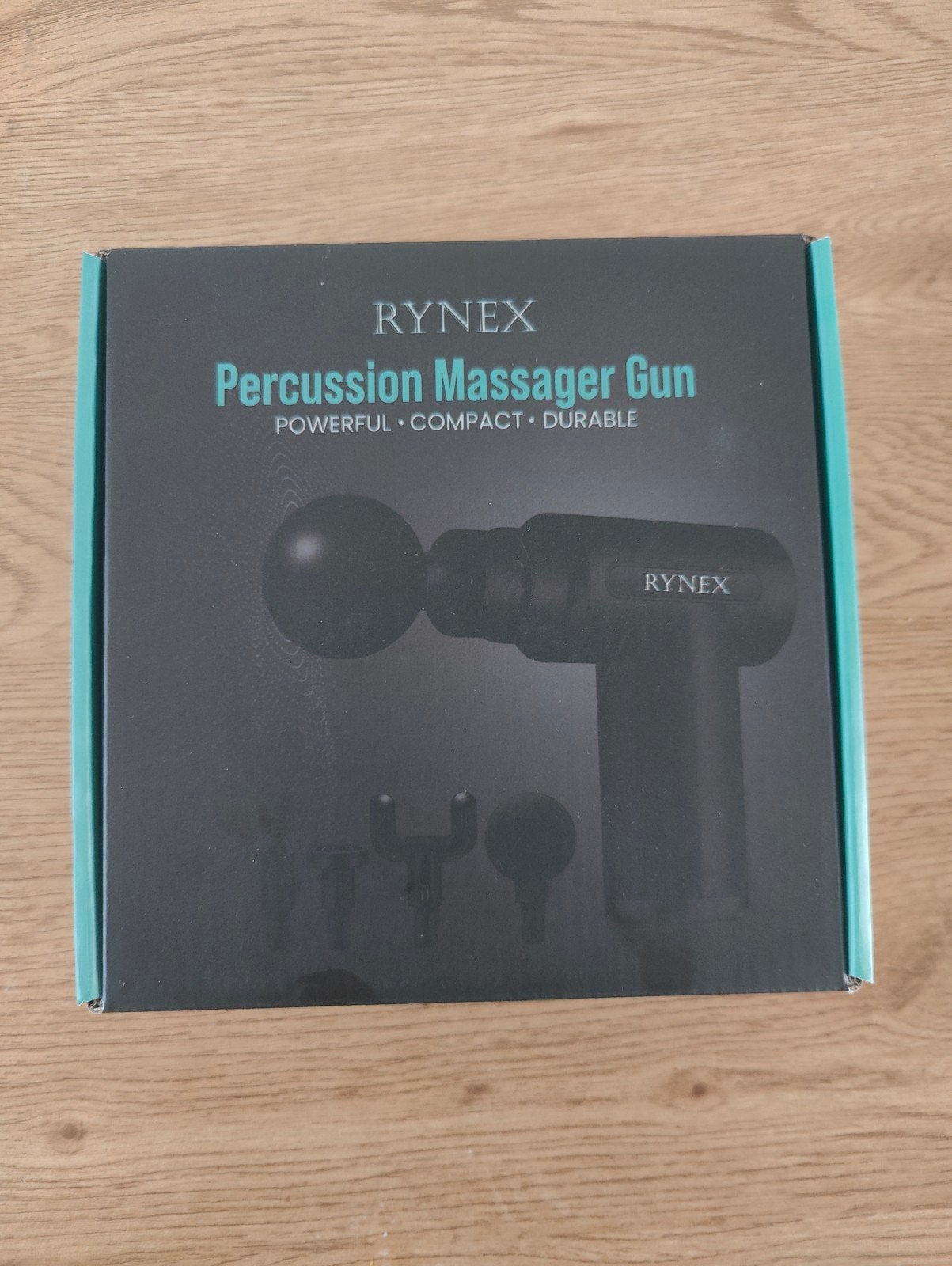 RYNEX Percussion Massage Gun - Diepe Weefsel Massage, Ophalen of Verzenden, Zo goed als nieuw, Apparaat