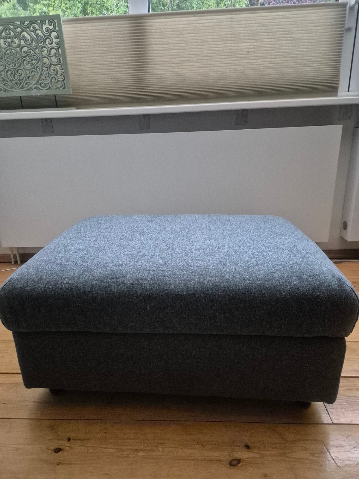 IKEA VIMLE poef / voetenbank met bergruimte, Ophalen, Gebruikt, Rechthoekig