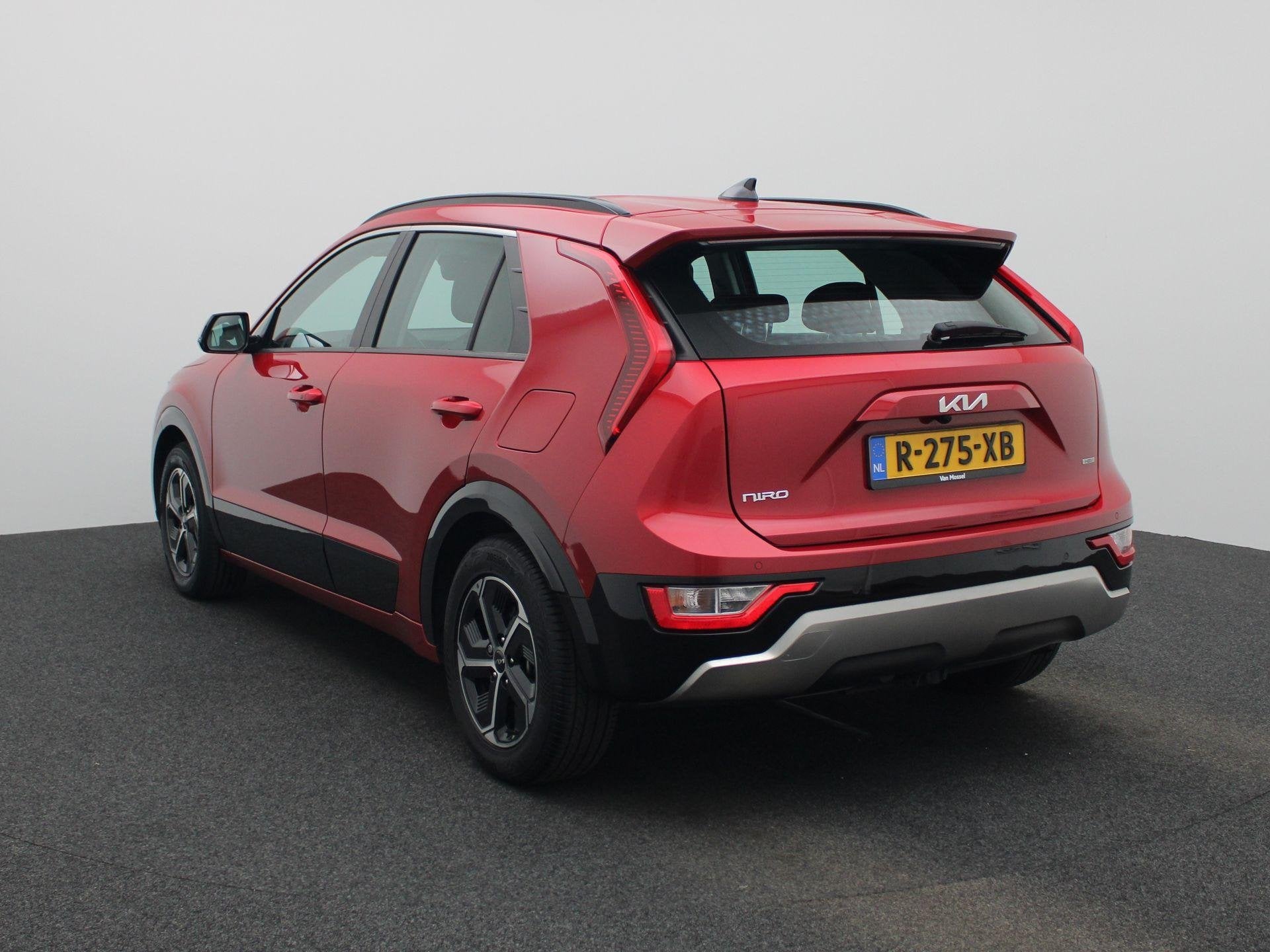 Kia Niro 1.6 GDi Hybrid DynamicLine | Trekhaak | Eerste Eige, Auto's, Kia, Gebruikt, Leder en Stof, Origineel Nederlands, SUV of Terreinwagen