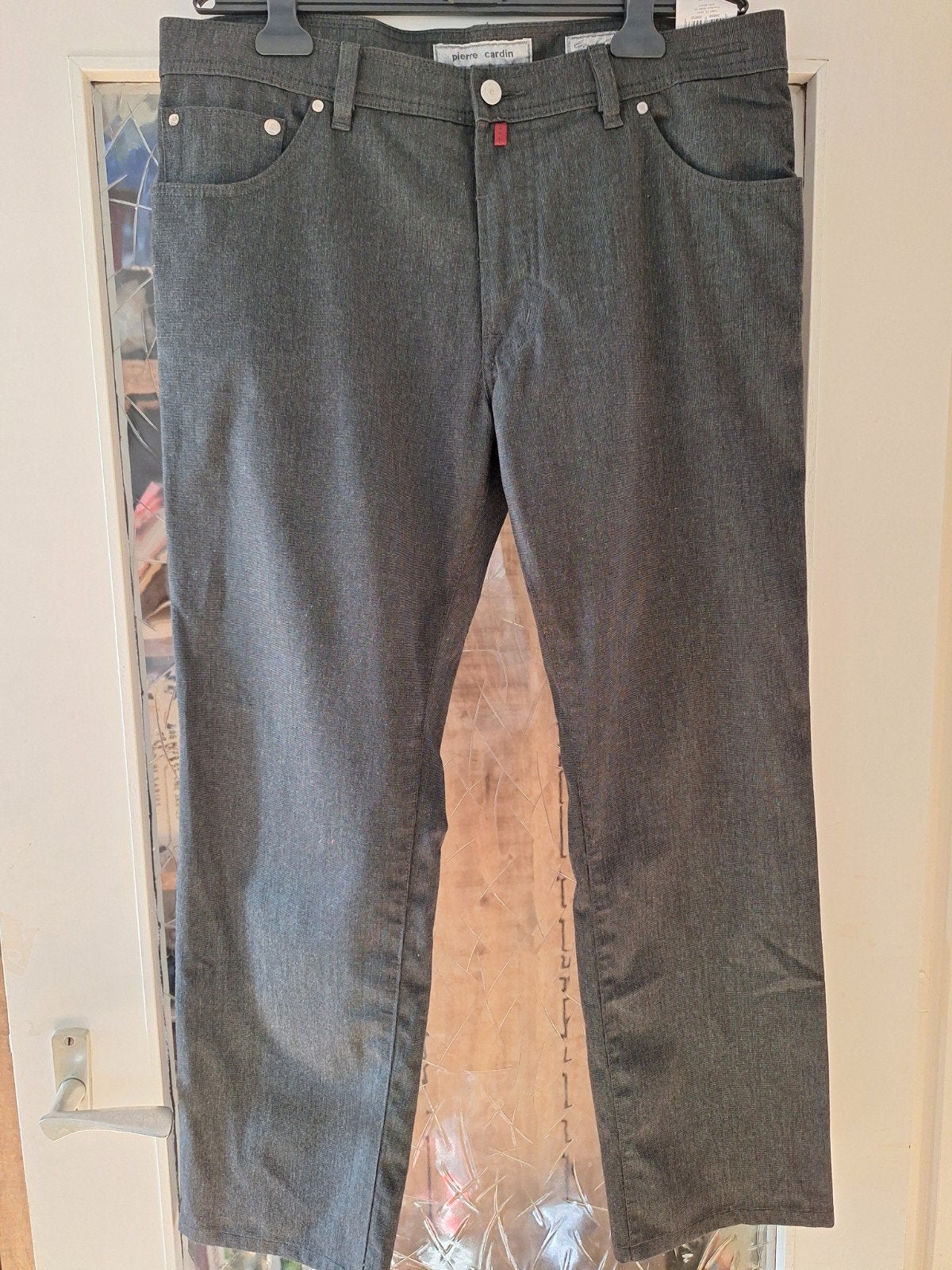 PIERRE CARDIN broeken, donkergrijs, W38/L42, Maat 52/54 (L), Pierre Cardin, Nieuw, Ophalen of Verzenden