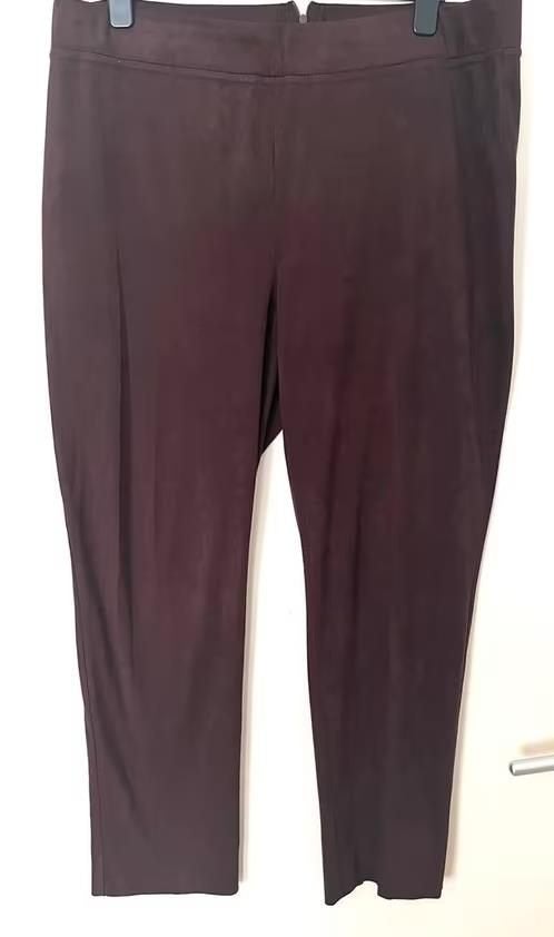 Joseph Ribkoff suèdelook pantalon maat 48[vj], Bruin, Maat 46/48 (XL) of groter, Ophalen of Verzenden, Zo goed als nieuw
