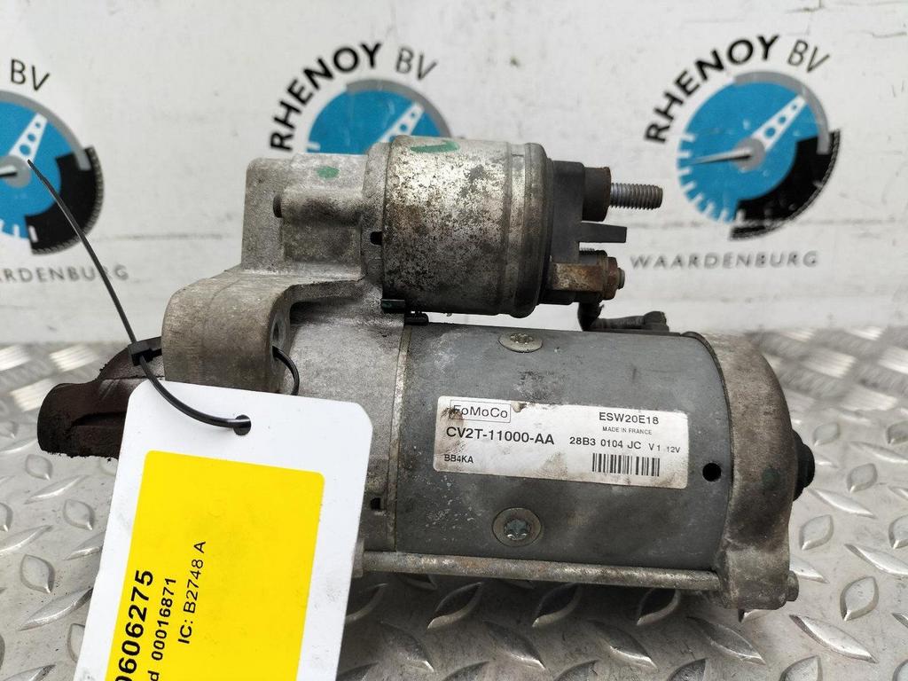 FORD FIESTA MK6 CB1 1.6D Titanium Econetic STARTMOTOR 2013, Ophalen of Verzenden, Gebruikt, Stiba lid