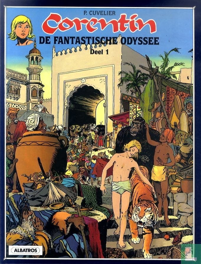 Corentin - De fantastische odyssee (Deel 1), Eén stripboek, Ophalen of Verzenden, Zo goed als nieuw