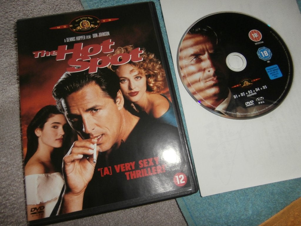 DVD - The Hot Spot (1990) - Film van Dennis Hopper., Engels, Nederlands, Ophalen of Verzenden, Zo goed als nieuw