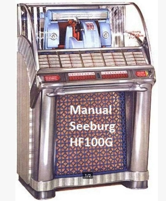 Boekwerk Manual Seeburg HF100G, Verzamelen, Ophalen of Verzenden, 1950 tot 1960, Seeburg