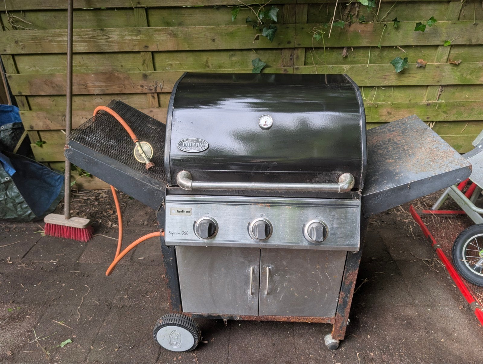 Barbeque FireFriend Signum 350 BBQ, gebruikt, Tuin en Terras, Ophalen, Gebruikt