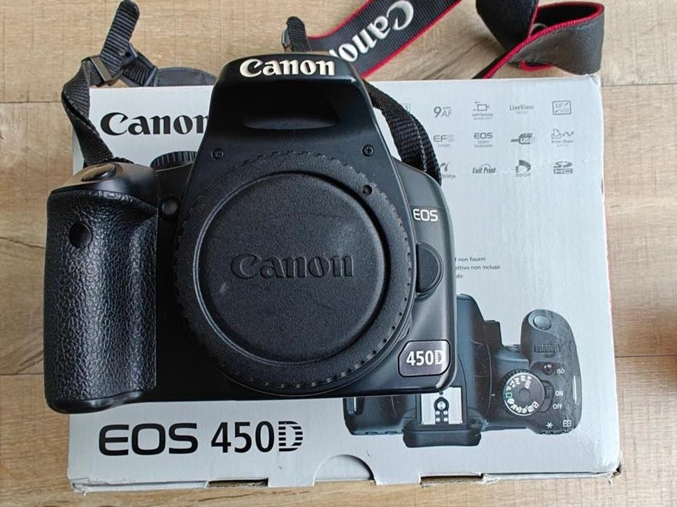 Canon EOS 450D Body, Gebruikt, Spiegelreflex, Canon, Ophalen of Verzenden