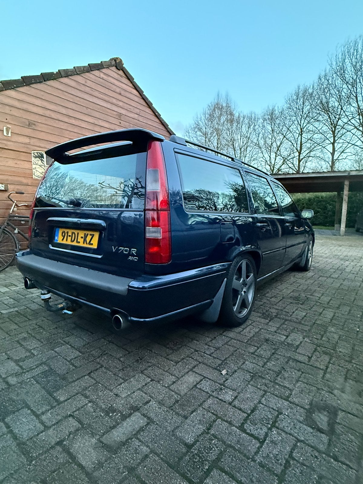 Volvo V70 2.4 R AWD AUT 1999 Blauw, Auto's, Automaat, Blauw, Stationwagon, 2435 cc