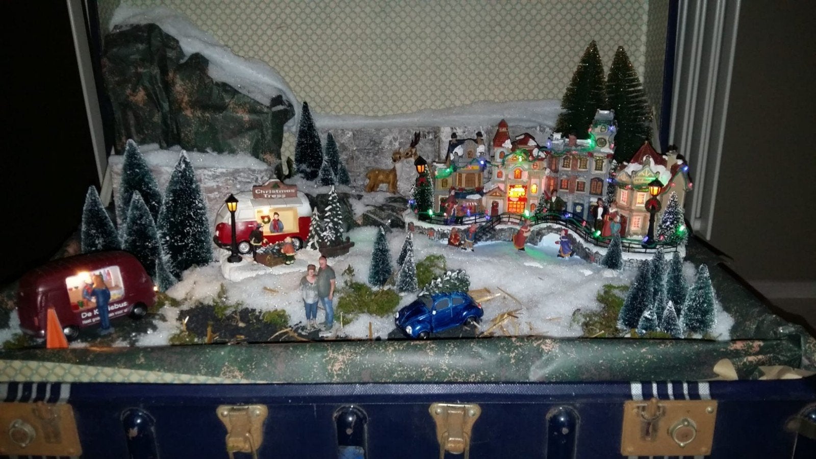 Het gaat alleen over de reiskoffer, Ophalen, Gebruikt