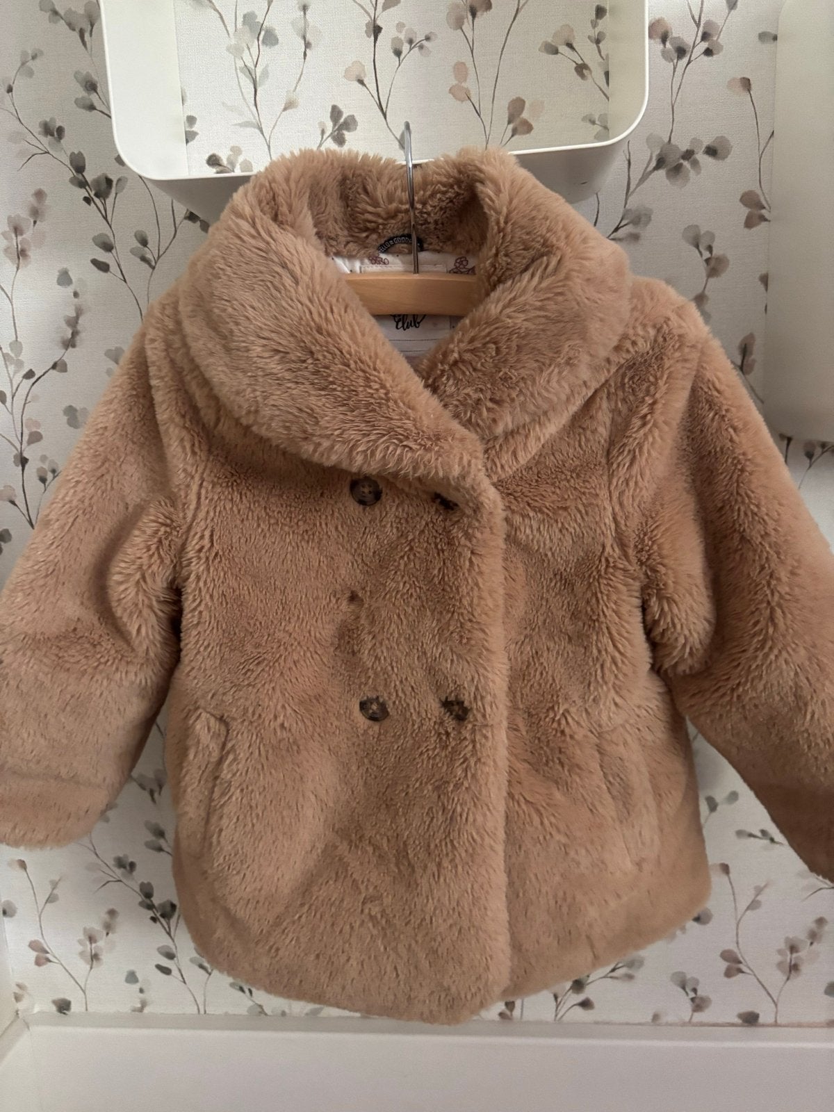 C&A teddy jas maat 92, Ophalen of Verzenden, Zo goed als nieuw, Jongen of Meisje, Jas