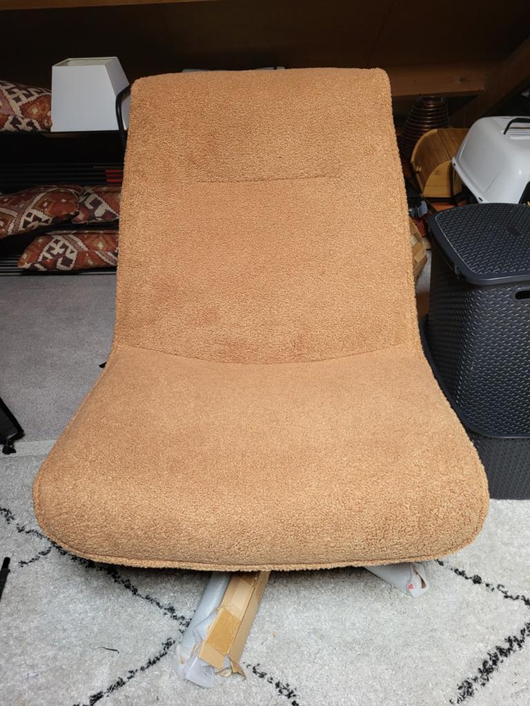 Nieuwe draaifauteuil, Ophalen, Minder dan 75 cm, Nieuw, Stof