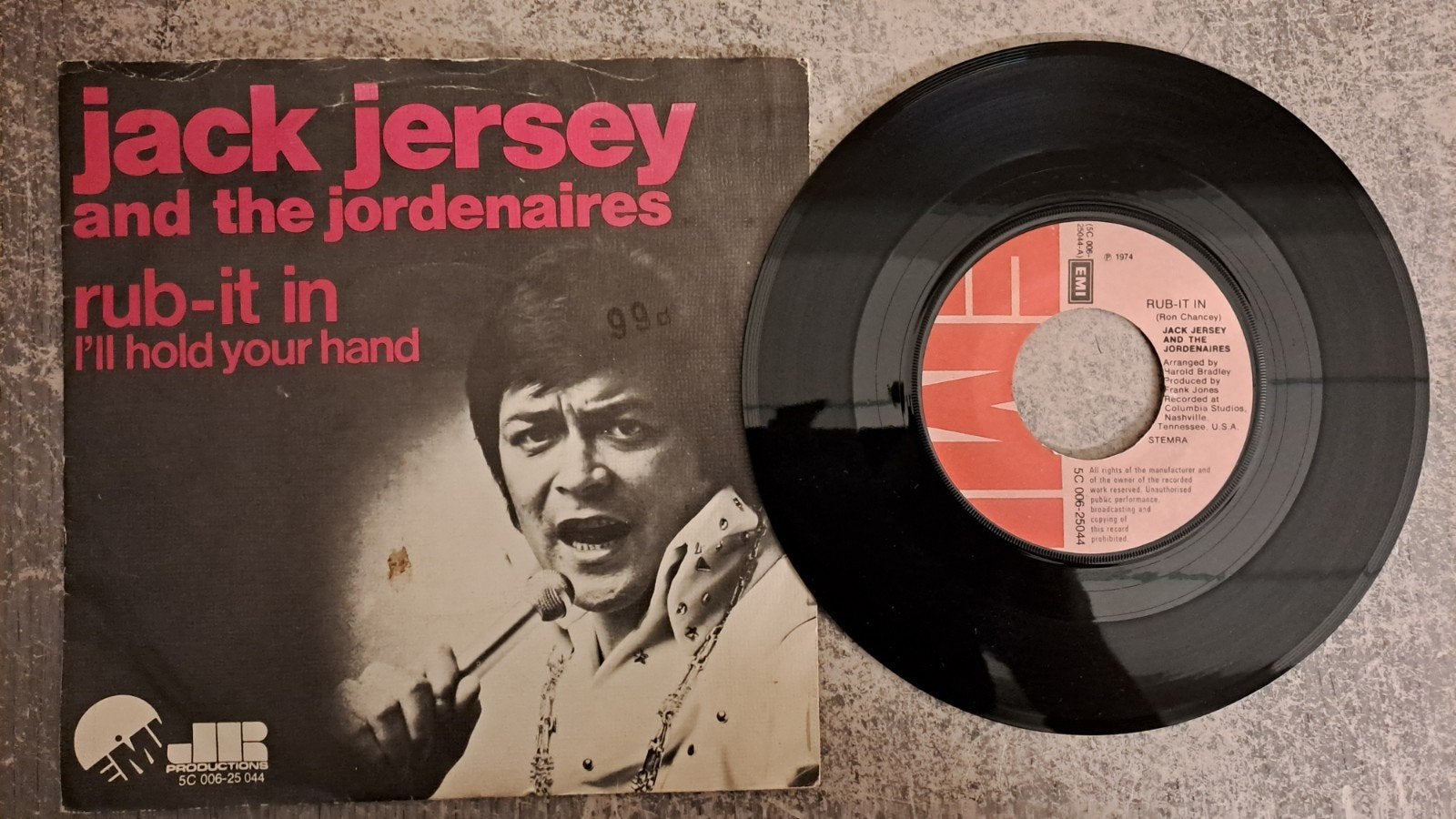 Jack jersey  - rub-it in, Gebruikt, 7 inch, Pop, Fotohoes