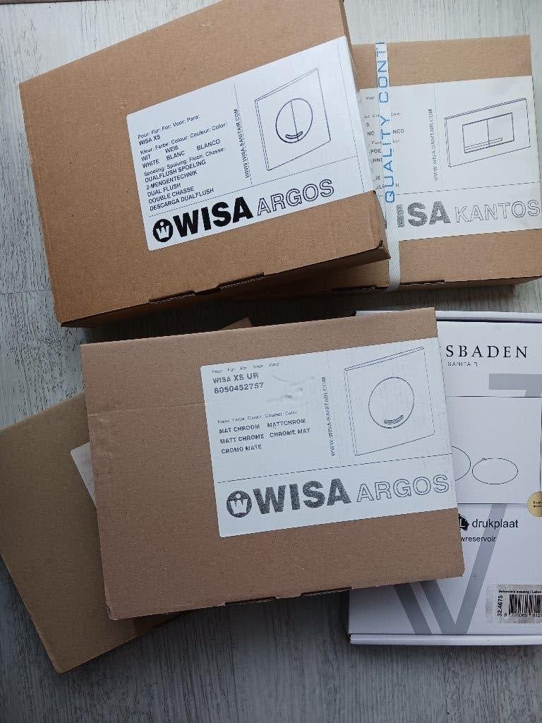 Wisa en Wiesbaden Bedieningspanelen vanaf € 17,50, Ophalen of Verzenden, Nieuw, Koper, Toilet