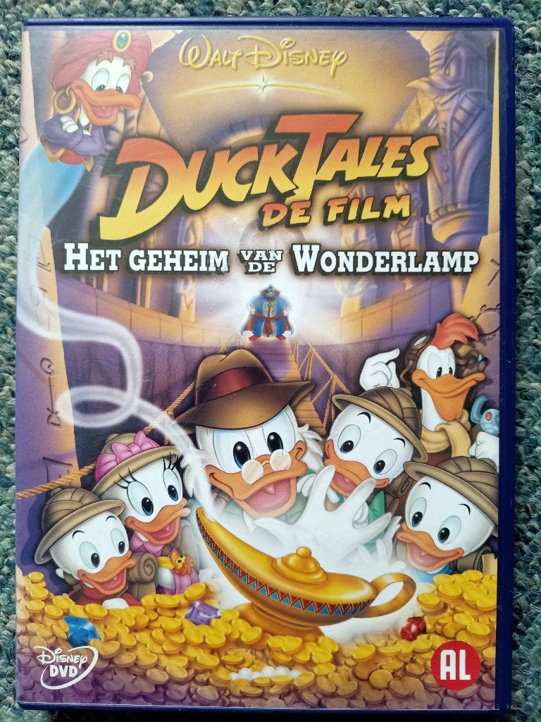 DuckTales - De Film: Het Geheim van de Wonderlamp (DisneyDVD, Bonusmateriaal, Tekenfilm, Ophalen of Verzenden, Zo goed als nieuw