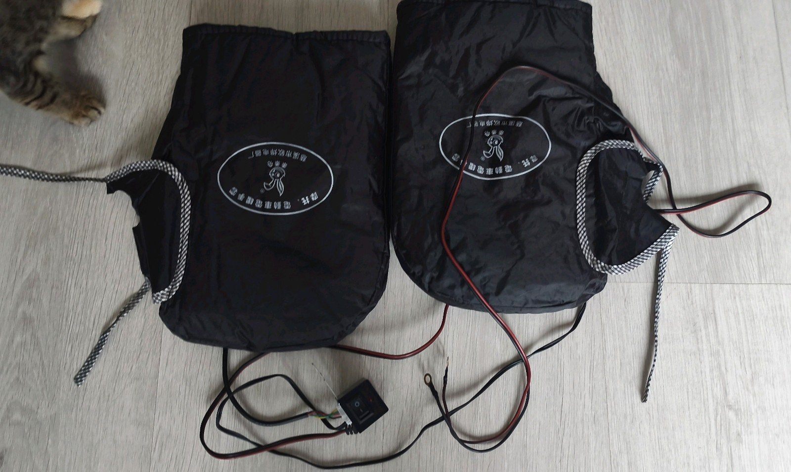 Verwarmbare Handschoenen/Stuurmoffen motor scooter brommer, Ophalen of Verzenden, Nieuw zonder kaartje, Handschoenen, Universeel, handverwarming, electrisch verwarmbaar,