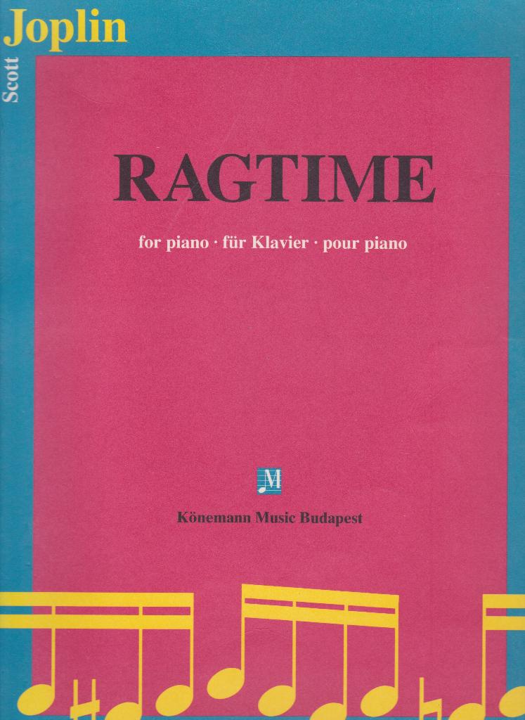 Scott Joplin - RAGTIME, Muziek en Instrumenten, Bladmuziek, Gebruikt, Ophalen of Verzenden, Artiest of Componist, Piano
