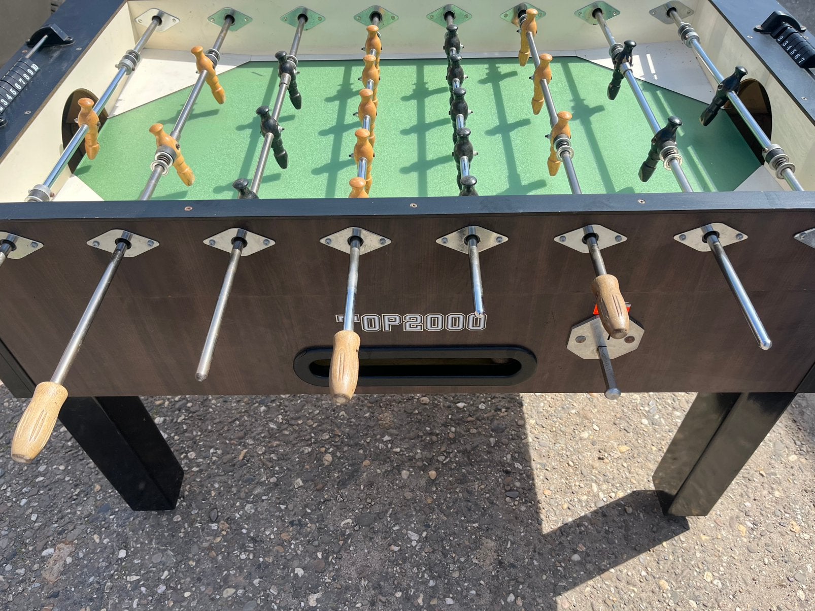 Topper 2000 voetbaltafel - tafelvoetbal, Ophalen, Gebruikt