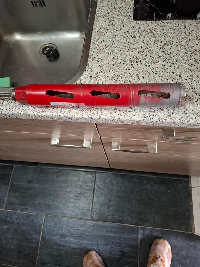 Gatzaag/kernboor Ø51 mm voor boormachine, Doe-het-zelf en Verbouw, Gereedschap | Boormachines, Ophalen of Verzenden, Gebruikt