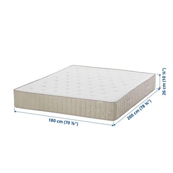 Pocketveren Matras 180x200 VATNESTRÖM, Ophalen, Tweepersoons, Zo goed als nieuw, Matras