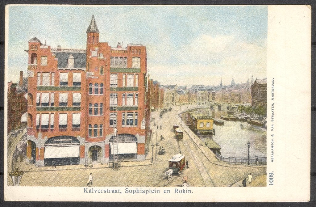 Amsterdam - Kalverstraat, Sophiaplein en Rokin, Verzenden, Voor 1920, Ongelopen, Noord-Holland