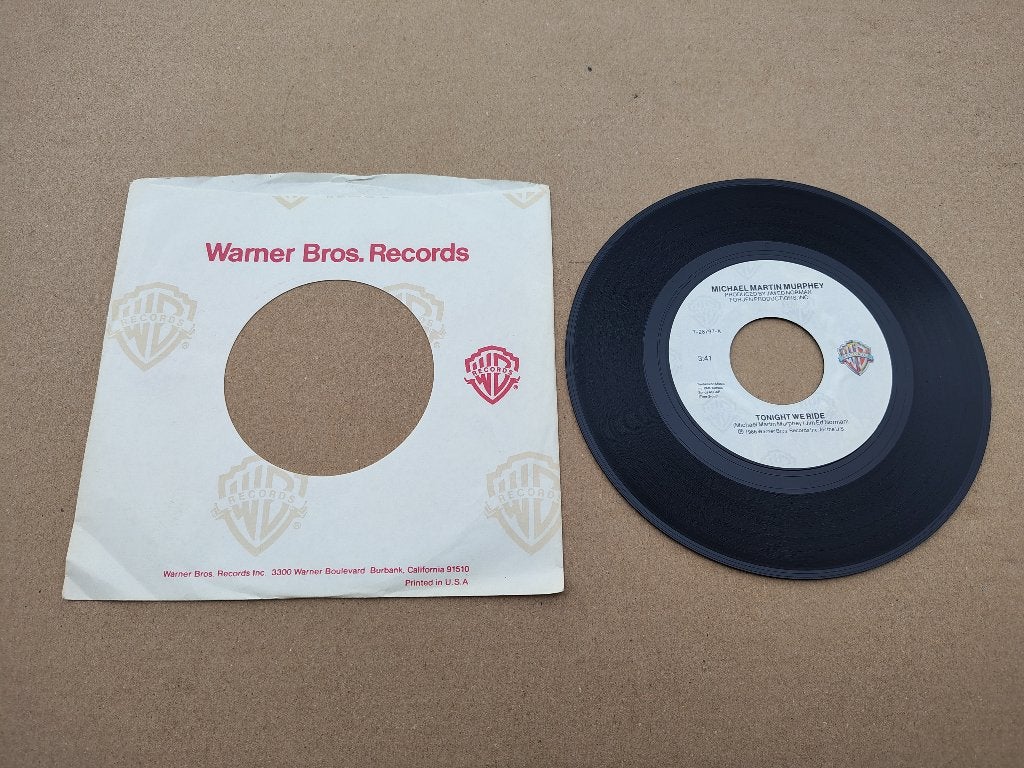 7" Single: Michael Martin Murphey - Tonight We Ri (1988) USA, Ophalen of Verzenden, Gebruikt, 7 inch, Pop