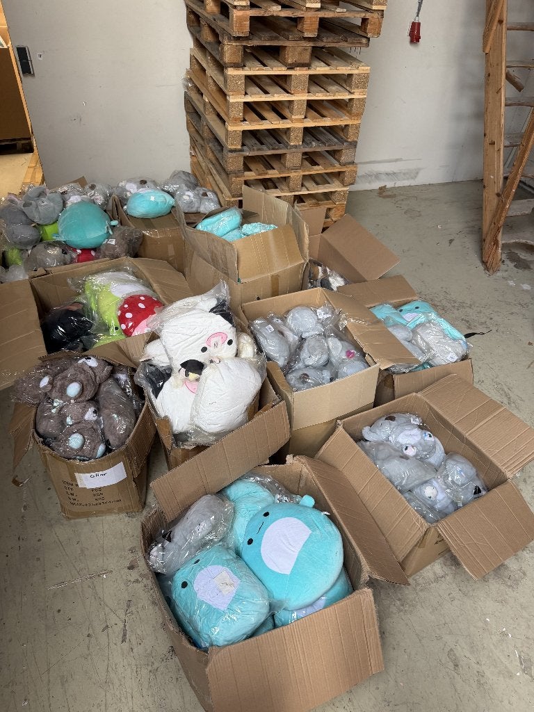 366 NIEUWE knuffels – Partijhandel – Koe Koala,Kikker– OP=OP, Kinderen en Baby's, Overige karakters, Ophalen, Nieuw, Kikker