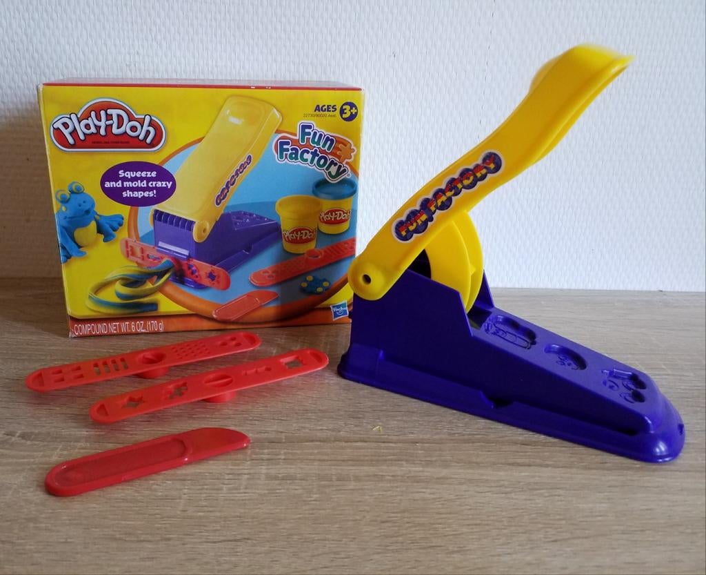 Play-Doh Fun Factory - Klei Speelset, Ophalen of Verzenden, Gebruikt, Bouwen