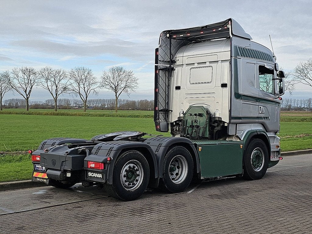 SCANIA R490 hl 6x2 mna, Auto's, Vrachtwagens, Automaat, Euro 6, Leder, Bedrijf