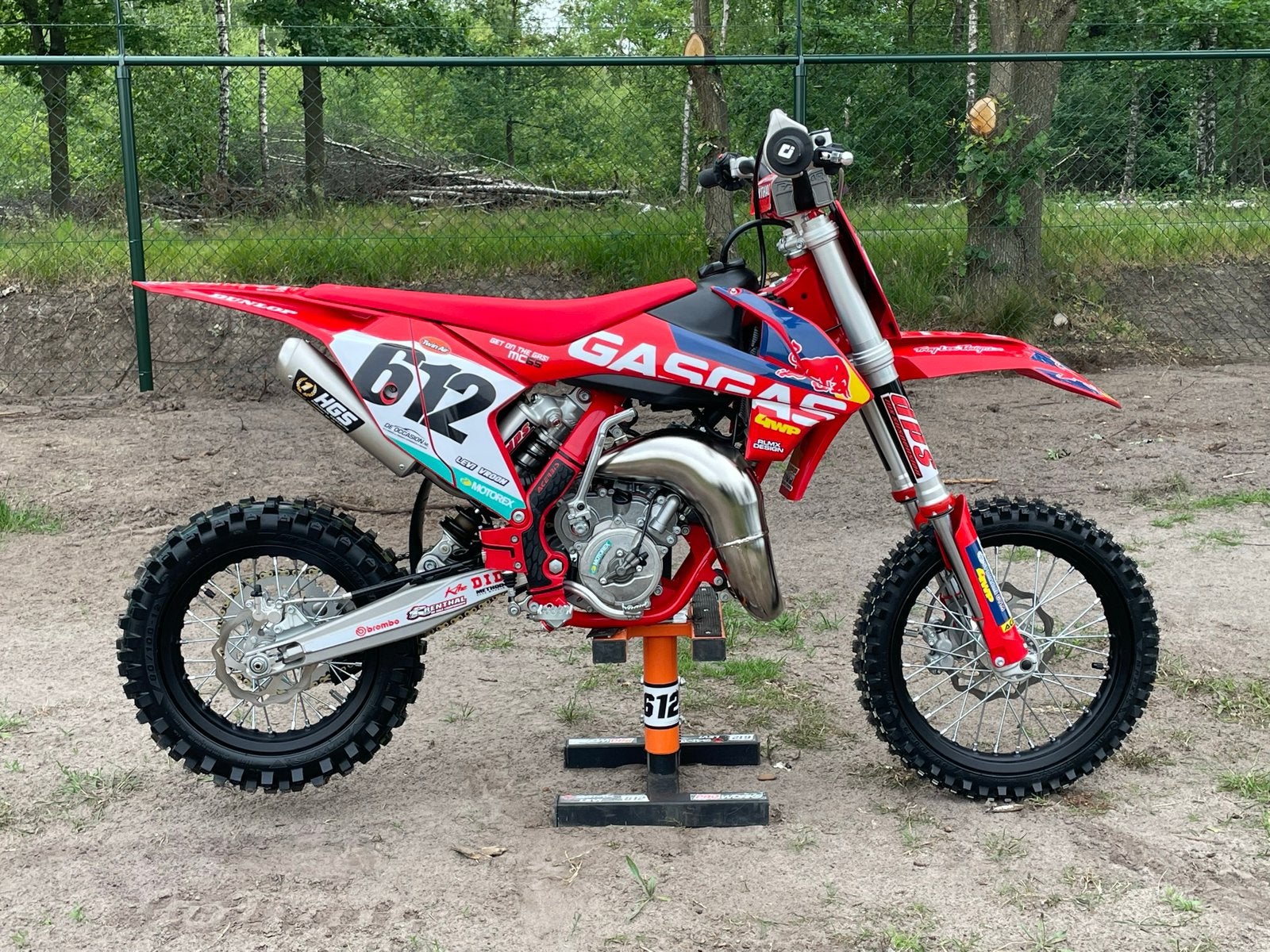 GasGas MC65 top staat, grote en kleine wielen. HMX brug, HGS, Ophalen, Zo goed als nieuw, Overige typen