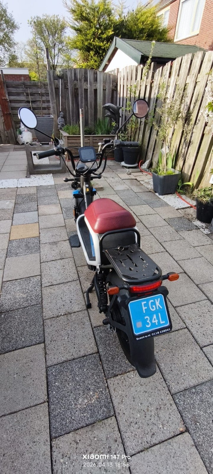 AGM Goccia elektrische scooter - 25/32 km/u, Ophalen, Elektrisch, Overige merken