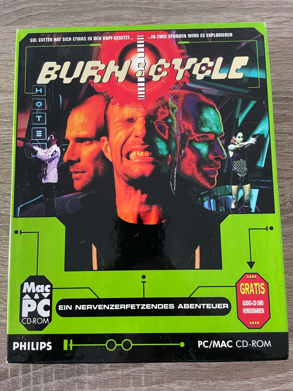 Big Box Burn:Cycle PC/MAC CD-ROM - Avontuur en Actie, Avontuur en Actie, 1 speler, Ophalen of Verzenden, Zo goed als nieuw