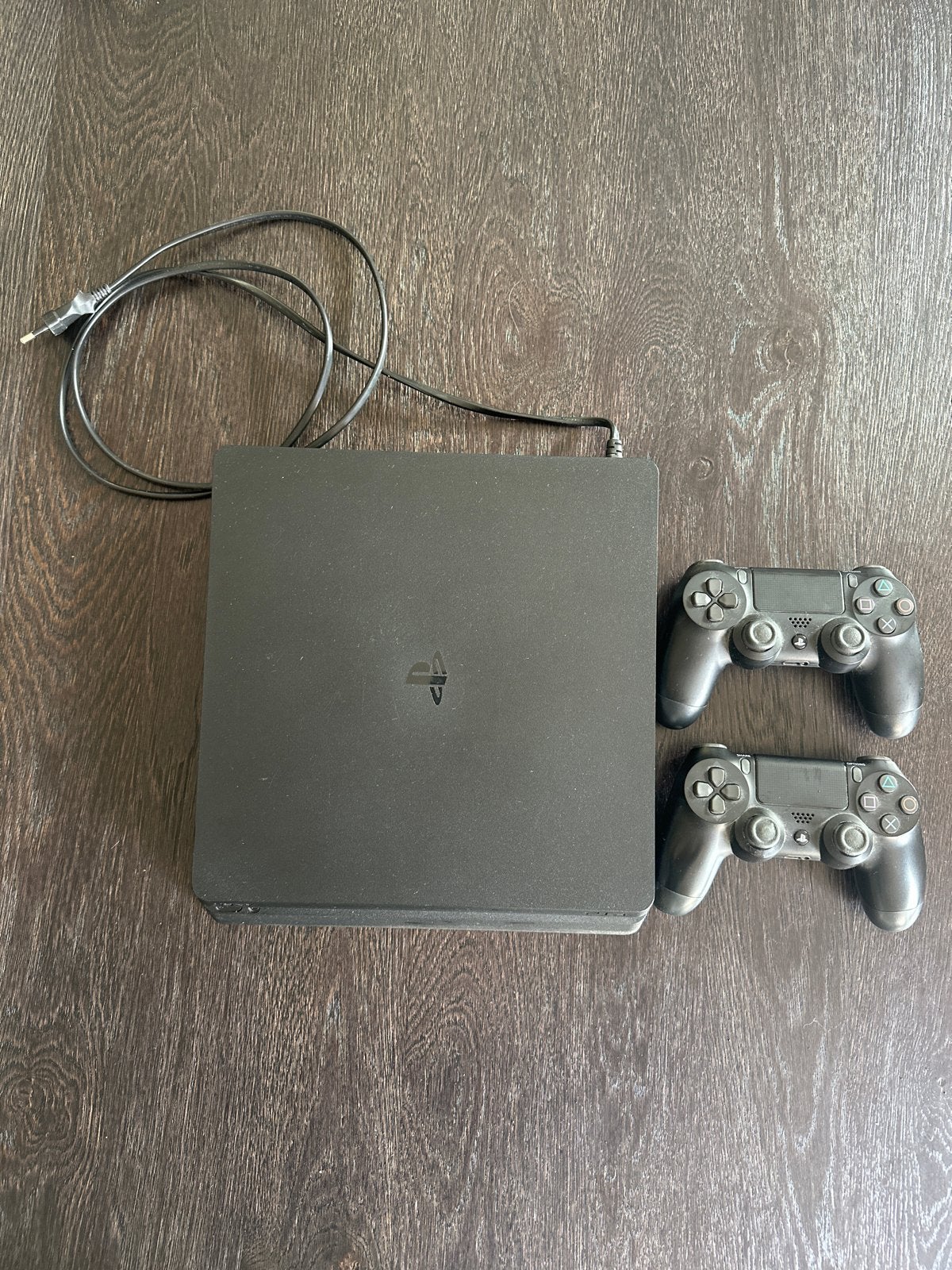 PlayStation 4 Slim met 2 controllers, Spelcomputers en Games, Spelcomputers | Sony PlayStation 4, Met 2 controllers, Ophalen of Verzenden